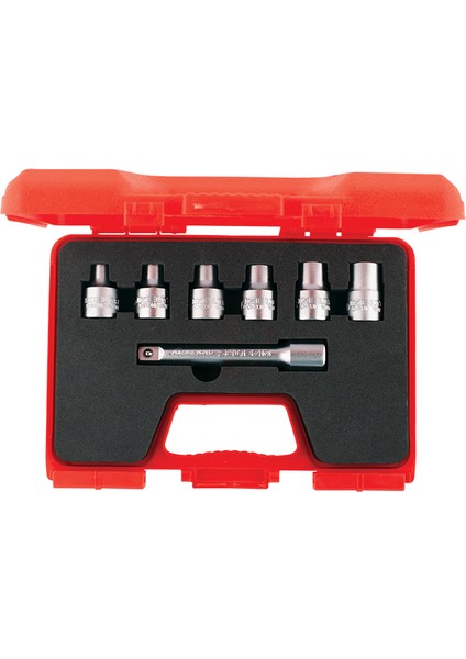 1/2” Star (Torx) Lokma Anahtar Takımı (7 Parça)