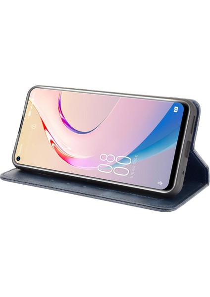Oukitel C21 Pro Pu Deri Manyetik Kapatma Cüzdan Için Kılıf (Yurt Dışından)