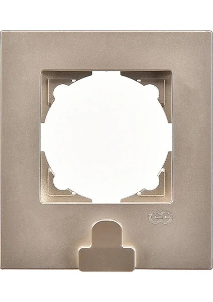 Eqona Pratik Notluk Çerçeve, Metalik Bej