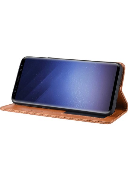 Samsung Galaxy S9 Artı Cüzdan Pu Deri Manyetik Kapatma (Yurt Dışından)