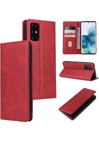 Kart Tutucu Kickstand Tam Koruma ile Samsung Galaxy S20 Için Kılıf (Yurt Dışından)