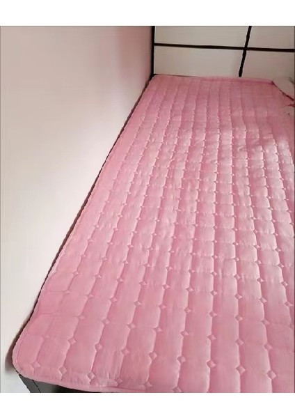Topgroup Elastik Bantlı Su Geçirmez Yatak Koruyucusu Lastikli Çarşaf - Pembe (Yurt Dışından)