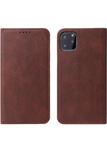 Iphone 11 Için Kılıf Pro Max Tam Koruma Deri Folio Flip Case Kart (Yurt Dışından)