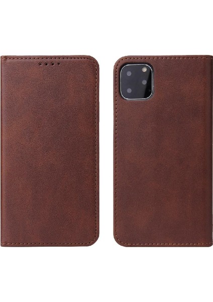 Iphone 11 Için Kılıf Pro Max Tam Koruma Deri Folio Flip Case Kart (Yurt Dışından)