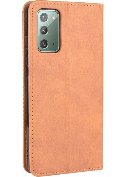 Samsung Galaxy S20 Fe 4g/5g Pu Deri Cüzdan Manyetik Kapatma (Yurt Dışından)