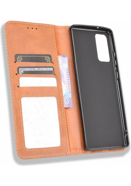 Samsung Galaxy S20 Fe 4g/5g Pu Deri Cüzdan Manyetik Kapatma (Yurt Dışından)