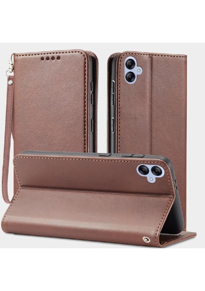 Samsung Galaxy A04E Için Kılıf Kart Tutucu Kickstand ile Tam Koruma (Yurt Dışından)