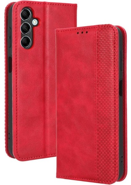 Samsung Galaxy M54 Manyetik Kapatma Cüzdan Pu Deri Kılıf (Yurt Dışından)