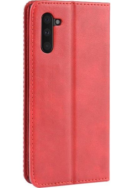 Samsung Galaxy Not 10 Için Kılıf Pu Deri Manyetik Kapatma Cüzdan (Yurt Dışından)
