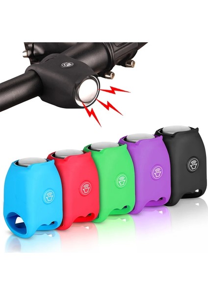 CAMGÖBEĞI-90DB Stili Elektrikli Çan Bisiklet Bisiklet Çanları Bisiklet Çan 120DB Mini Su Geçirmez Bisiklet Bisikleti Mtb Yol Gidon Çanları Bisiklet Aksesuarları (Yurt Dışından)