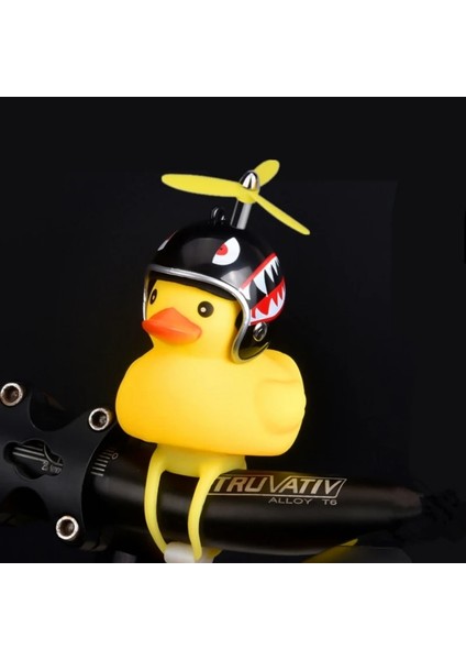 No.14 Tarzı Ayakta LED Ördek Dekorasyon Bisiklet Çan Kask ile Kırık Rüzgar Küçük Sarı Ördek Mtb Yol Motoru Sürme Bisiklet Aksesuarları (Yurt Dışından)