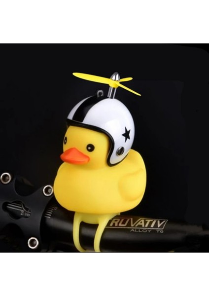 No.14 Tarzı Ayakta LED Ördek Dekorasyon Bisiklet Çan Kask ile Kırık Rüzgar Küçük Sarı Ördek Mtb Yol Motoru Sürme Bisiklet Aksesuarları (Yurt Dışından)