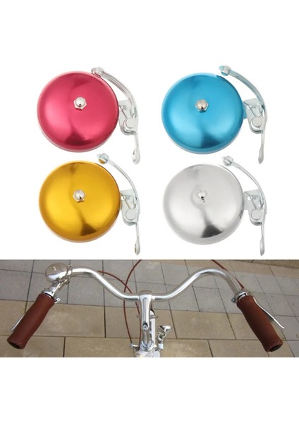Plastik Sarı Stil 1 Adet Bisiklet Evrensel Retro Çan Uyarı Sesi Alüminyum Alaşımlı Dağ Bisikleti Yüksek Sesle Korna Çan Açık Spor Bisiklet Aksesuarı (Yurt Dışından)