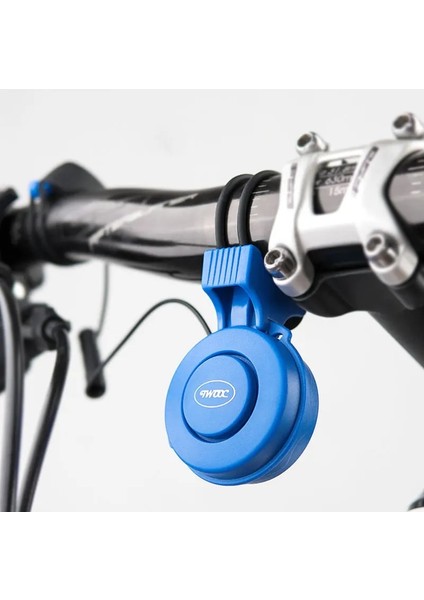 T-002 Pk 4 Ton Stili Twooc T-002 Bisiklet Elektronik Bell Scooter E-Bisiklet Siren Trompet Alarm USB Şarj Bisiklete Binme Sesli Uyarı Uyarısı Güvenlik Sürme (Yurt Dışından) modelleri