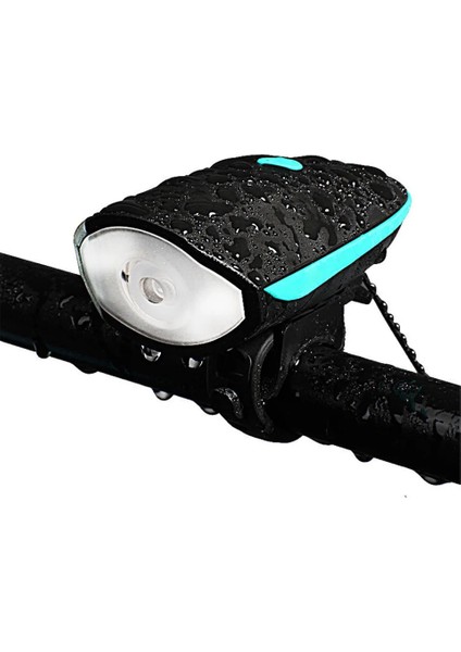 Siyah Stil USB Şarj Edilebilir Bisiklet Işık Gece Bisikleti Mtb Ön Lamba 140DB Güvenlik Uyarı Kornası Su Geçirmez Parlama Işık Bisiklet Aksesuarları (Yurt Dışından) indirimleri