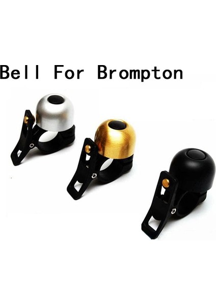 Bakır Tarzı Brompton Bisiklet Için 3 Renk Bisiklet Çan Retro Çan Gidon Katlanır Bisiklet Çan Kornası (Yurt Dışından)