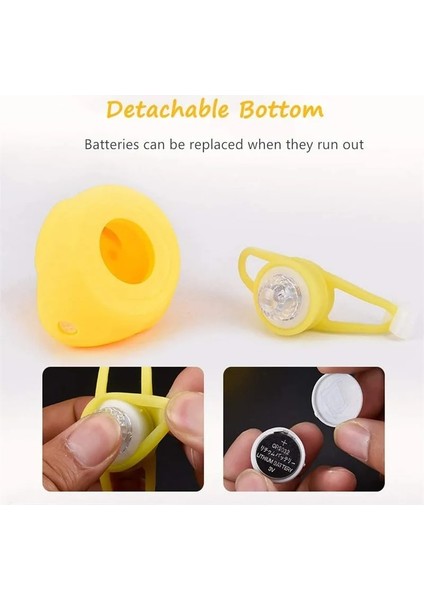 Açık Sarı Stil 2 Adet Bisiklet Çanı Ördek Bisiklet Işığı Çan Sıkmak Boynuz Bisiklet Çanı LED Işık Ile, Lastik Ördek Bisiklet Aksesuarları (Yurt Dışından) indirimleri