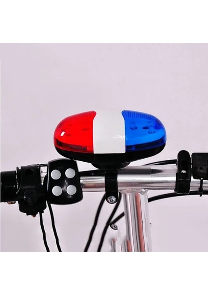 Elektrikli Bisiklet Çan 6led 4 Ton Bisiklet Korna Bisiklet Çağrı LED Bisiklet Polis Işığı Electroren Çocuk Aksesuarları Bisiklet Scooter Için Sıcak (Yurt Dışından)