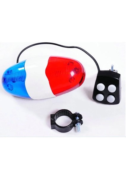 Elektrikli Bisiklet Çan 6led 4 Ton Bisiklet Korna Bisiklet Çağrı LED Bisiklet Polis Işığı Electroren Çocuk Aksesuarları Bisiklet Scooter Için Sıcak (Yurt Dışından) fırsatları
