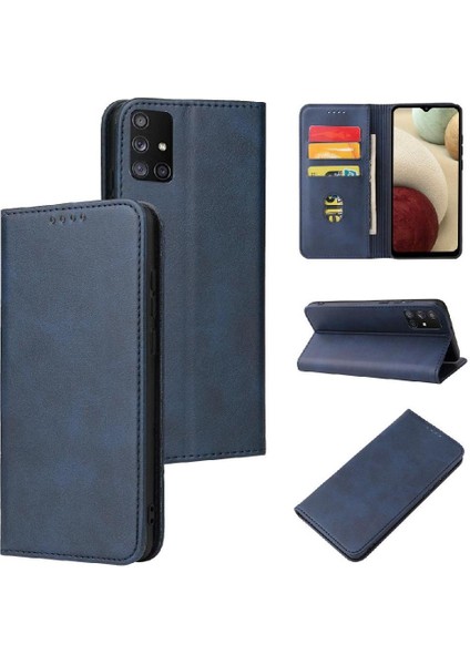 Samsung Galaxy A71 4g Için Kılıf Tam Koruma Kartı Ekleme Deri (Yurt Dışından)