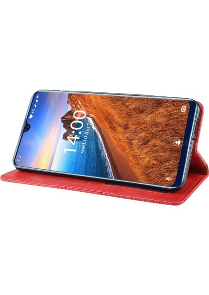 Oukitel K9 Manyetik Kapatma Pu Deri Cüzdan Için Kılıf (Yurt Dışından)