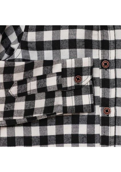 Erkek Çocuk Uzun Kol Gömlek - 15219 - Siyah fırsatları