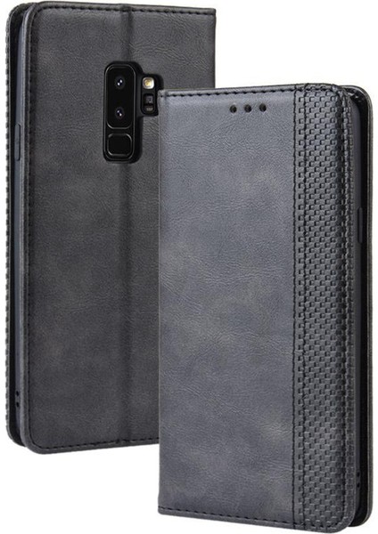 Samsung Galaxy S9 Artı Cüzdan Pu Deri Manyetik Kapatma (Yurt Dışından)