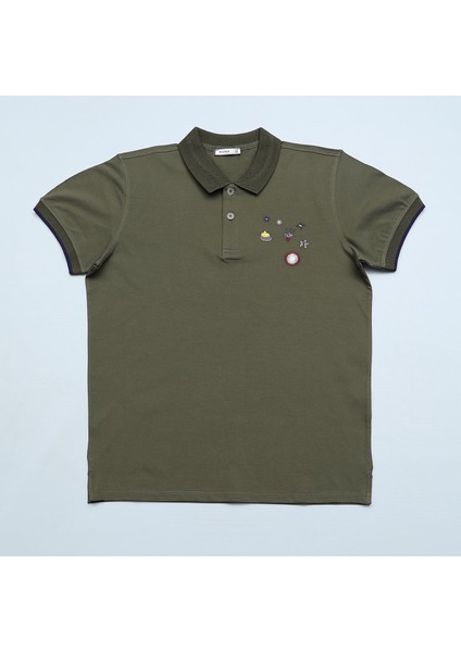 Erkek Çocuk Sweatshirt & Lastikli Eşofman Takım - 11454 - Melanj - Lacivert