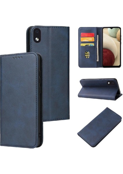 Kart Tutucu Kickstand Kart Ekleme ile Samsung Galaxy A01/M01 Için Kılıf (Yurt Dışından)