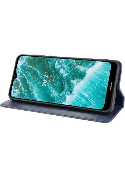 Nokia C30 Cüzdan Manyetik Kapatma Pu Deri Kılıf (Yurt Dışından) fırsatları