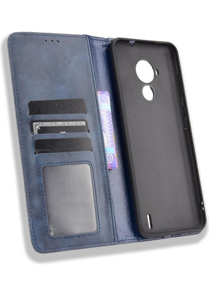 Nokia C30 Cüzdan Manyetik Kapatma Pu Deri Kılıf (Yurt Dışından) indirimleri