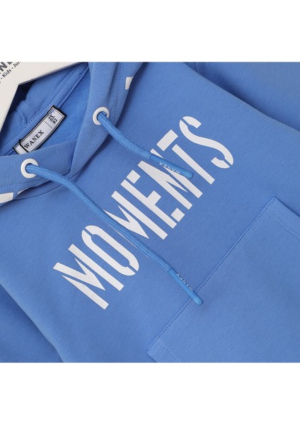 Erkek Çocuk Şardonlu Uzun Kol Sweatshirt - 16593 - Kırmızı