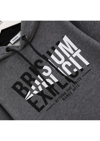 Erkek Çocuk Uzun Kol Sweatshirt - 16081 - Mavi