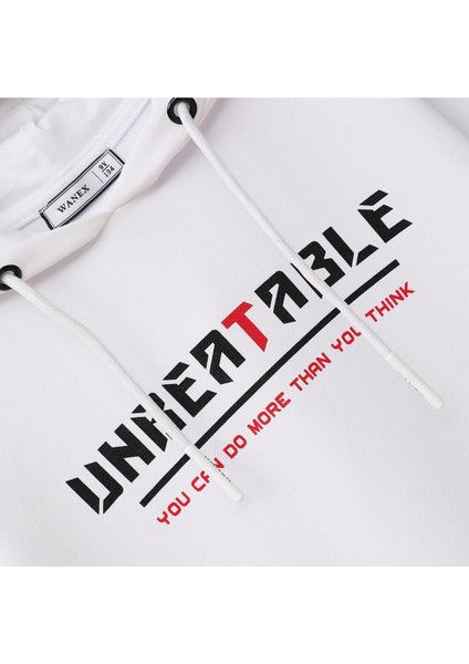 Erkek Çocuk Uzun Kol Sweatshirt - 16151 - Beyaz