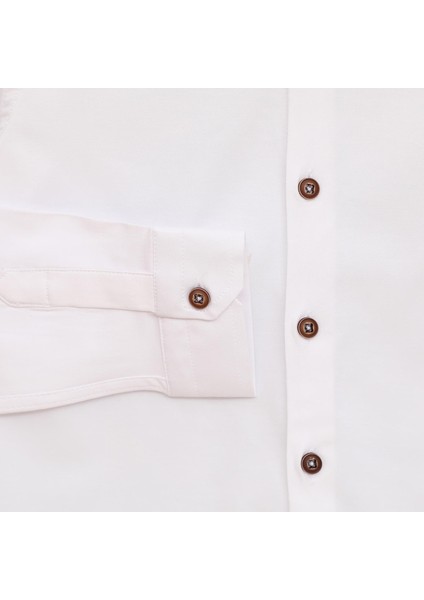 Erkek Çocuk Gömlek - 15214 - Beyaz modelleri