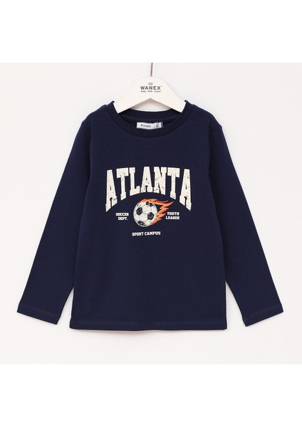 Erkek Çocuk Uzun Kol Sweat - 16696 - Antrasit