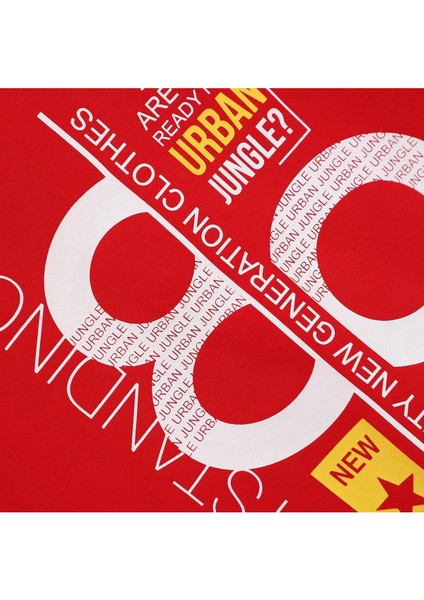 Erkek Çocuk Uzun Kol Sweat - 15460 - Kırmızı fiyatları