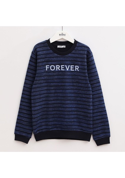 Erkek Çocuk Uzun Kol Sweat - 15607 - Saks