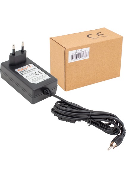 Fully O-1614C 16 Volt 2 Amper Tos Rca Uçlu Merkezi Sistem Uydu Santral Adaptörü 16V-2A modelleri