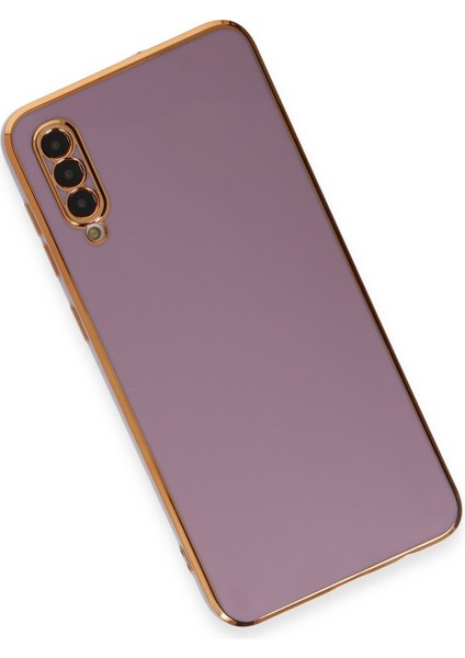 Samsung Galaxy A50 Kılıf Volet Silikon - Mor 277097