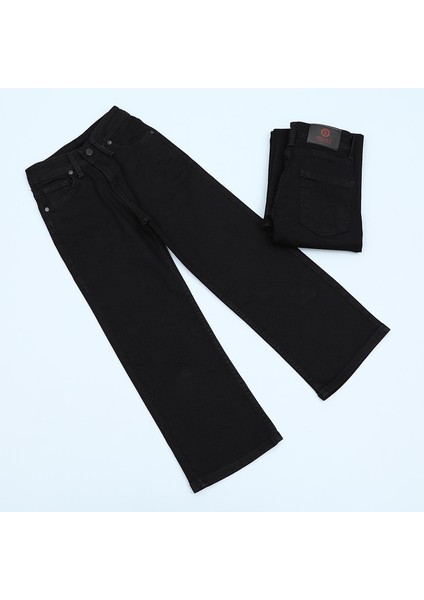 Kız Çocuk Siyah Pantolon - G587 - Siyah