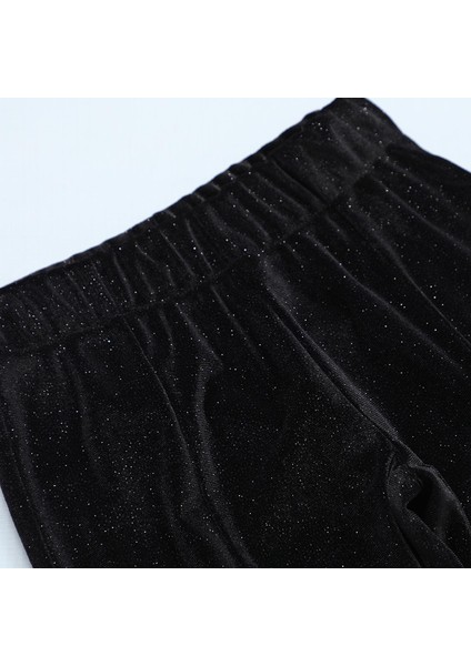 Kız Çocuk Premium Ispanyol Paça Pantolon - 018 - Siyah fiyatları