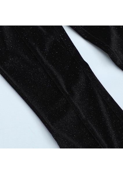 Kız Çocuk Premium Ispanyol Paça Pantolon - 018 - Siyah fırsatları