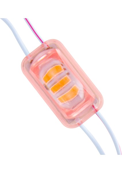 Powermaster 12 Volt 1.5 Watt Pembe 2835 85 x 73 mm Lümen 180 Derece Mercekli Modül LED