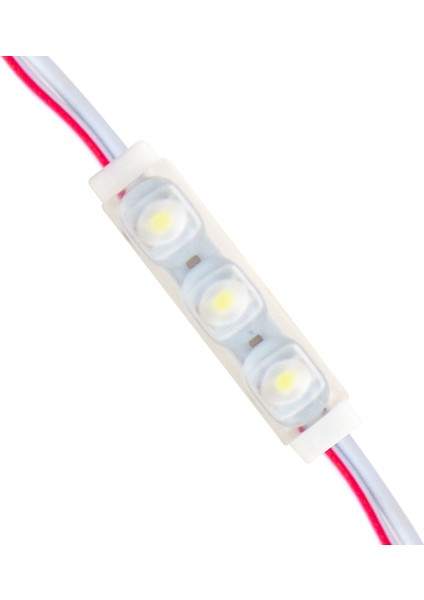 Powermaster 12 Volt 0.6 Watt Soğuk Beyaz 2835 Mercekli Modül LED modelleri