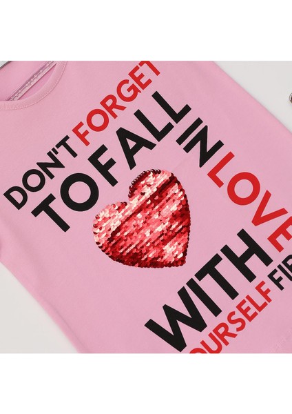 Kız Çocuk Kısa Kol Tişört & Tayt Takım - 21891 - Fıstık Yeşili fiyatları