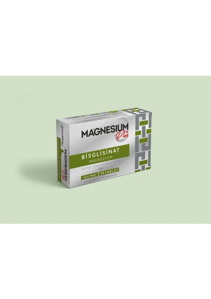 Magnesium Plus Bisglisinat 30 Tablet