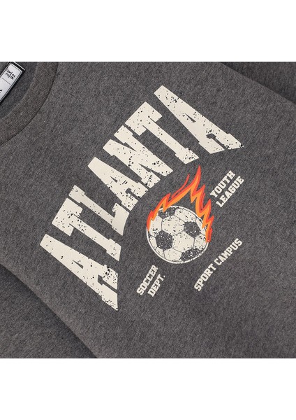 Erkek Çocuk Uzun Kol Sweat - 16696 - Antrasit fiyatları