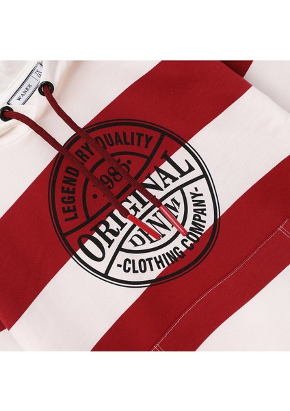 Erkek Çocuk Uzun Kol Sweatshirt - 16050 - Bordo
