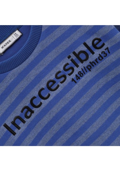 Erkek Çocuk Uzun Kol Sweat - 15556 - Indigo fiyatları